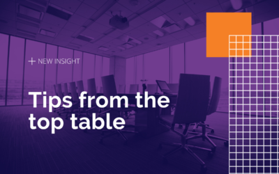 Making an impact in HR – Tips from the top table