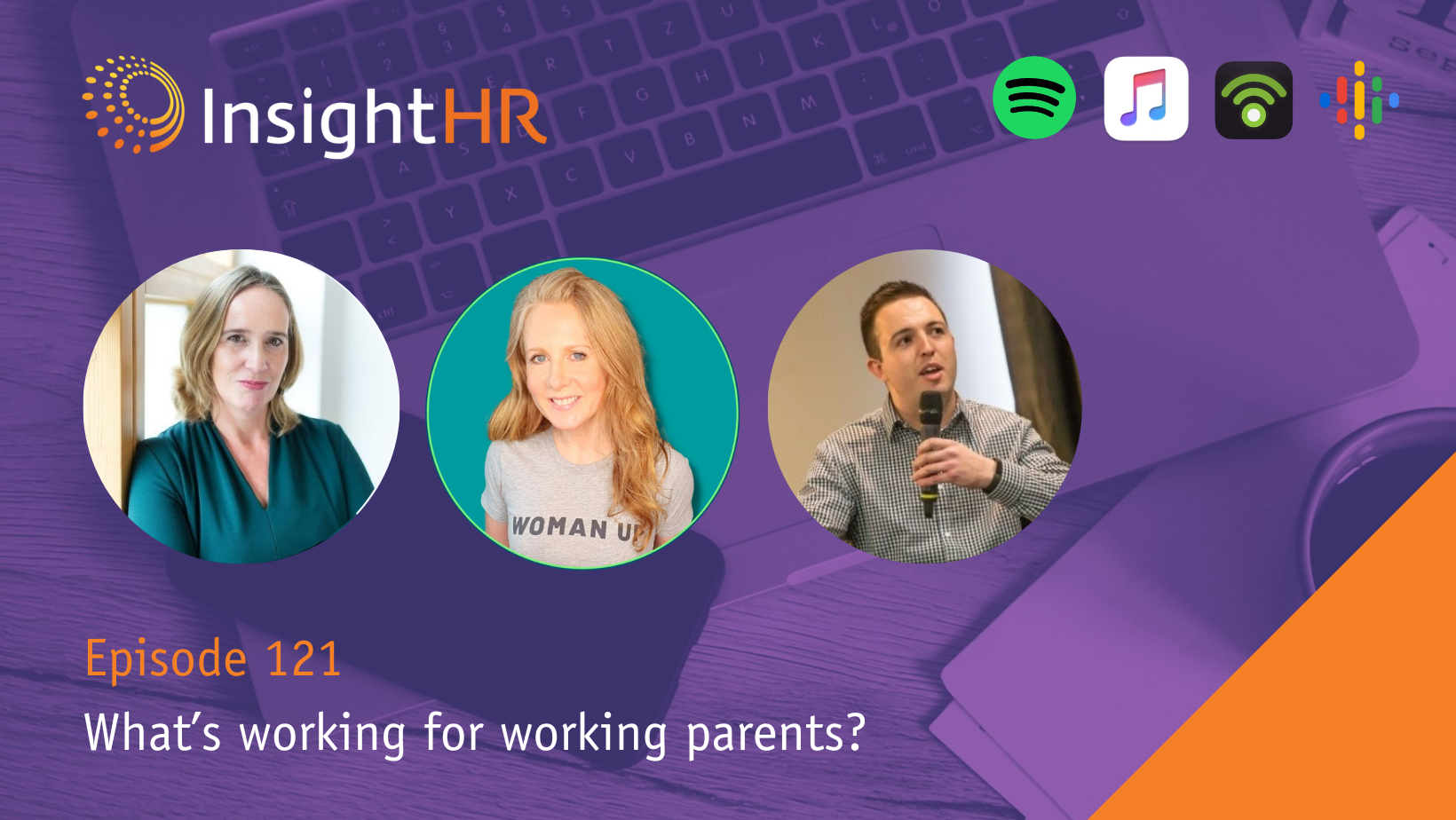 HR Room Podcast Episode 121 What's working for working parents Tracy Gunn