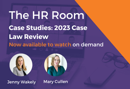 HR Room Webinar Case Studies Case Law Review Jenny Wakely AOC Solicitors