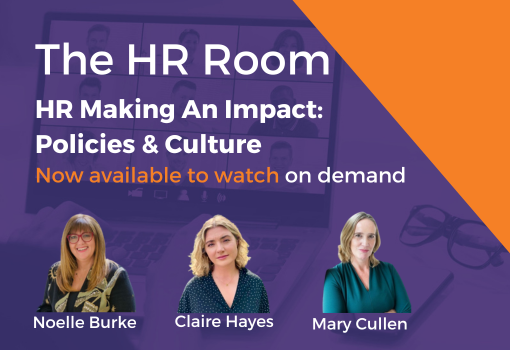 HR Room Webinar HR Making An Impact Policies Culture Noelle Burke Vodafone Claire Hayes Open Doors