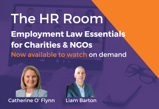 The HR Room - Employment Law Essentials for Charities & NGOs Catherine O Flynn Liam Barton