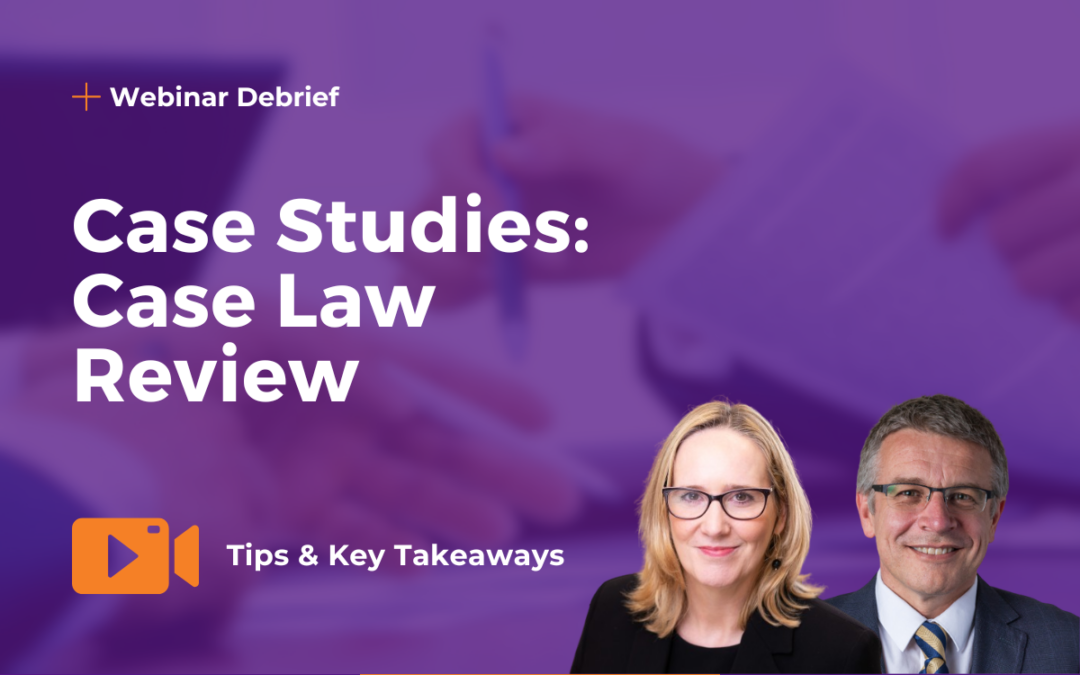 Irish HR Employment Law Case Law Review with Adrian Twomey and Mary Cullen Insight HR