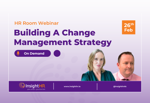 HR Room Webinar Building a change management strategy Irish Rail